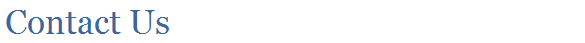 Contact Us